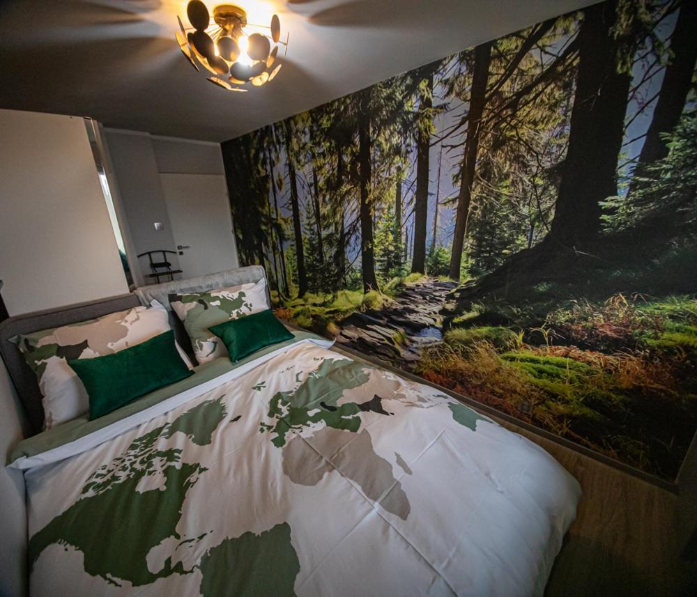 Okno Na Izery Appartement Leśna Buitenkant foto