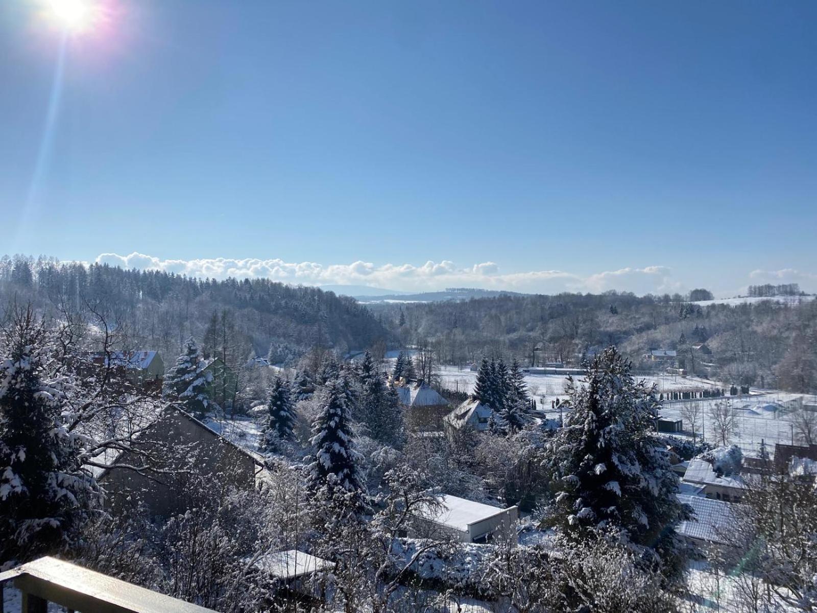 Okno Na Izery Appartement Leśna Buitenkant foto