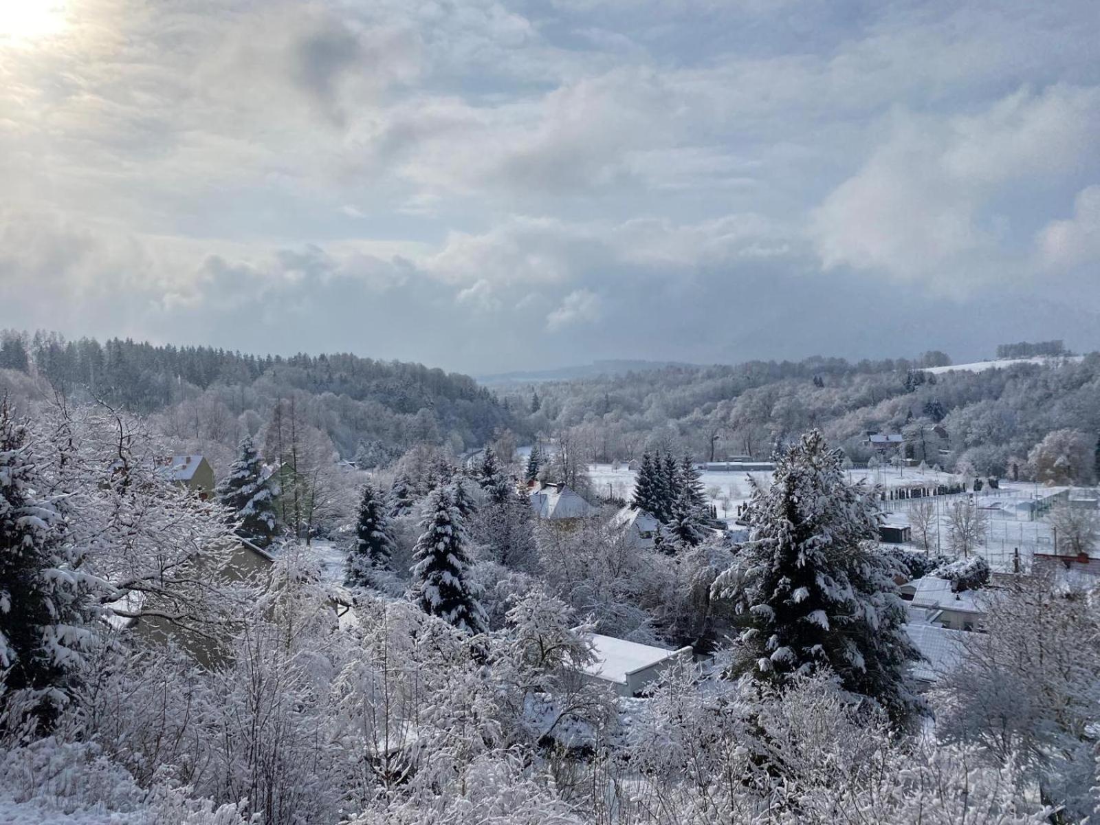Okno Na Izery Appartement Leśna Buitenkant foto